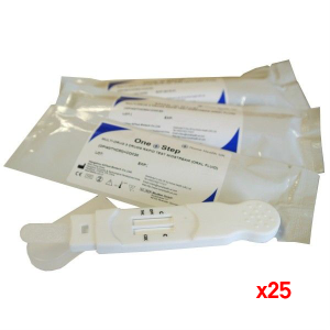 25 x Saliva Drug Test 3 in 1